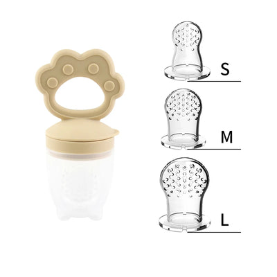 מוצץ סיליקון לפירות לתינוקות