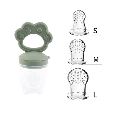 מוצץ סיליקון לפירות לתינוקות