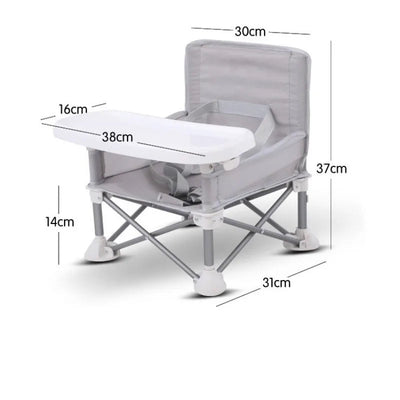 כיסא אוכל לתינוק מתקפל ונייד