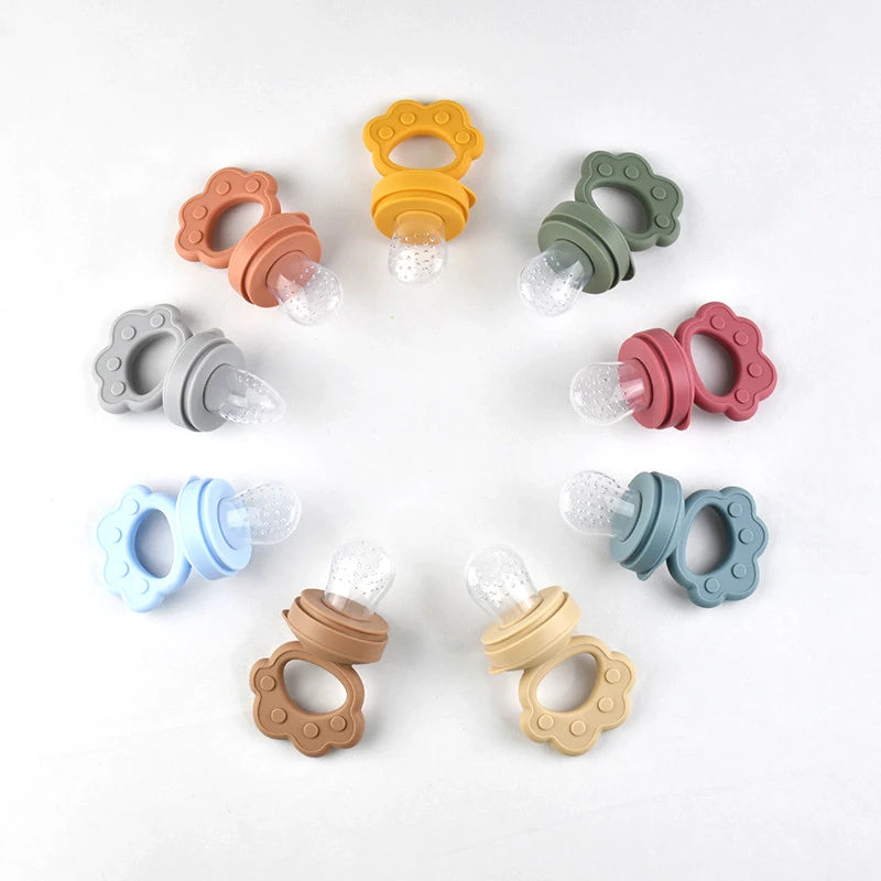 מוצץ סיליקון לפירות לתינוקות