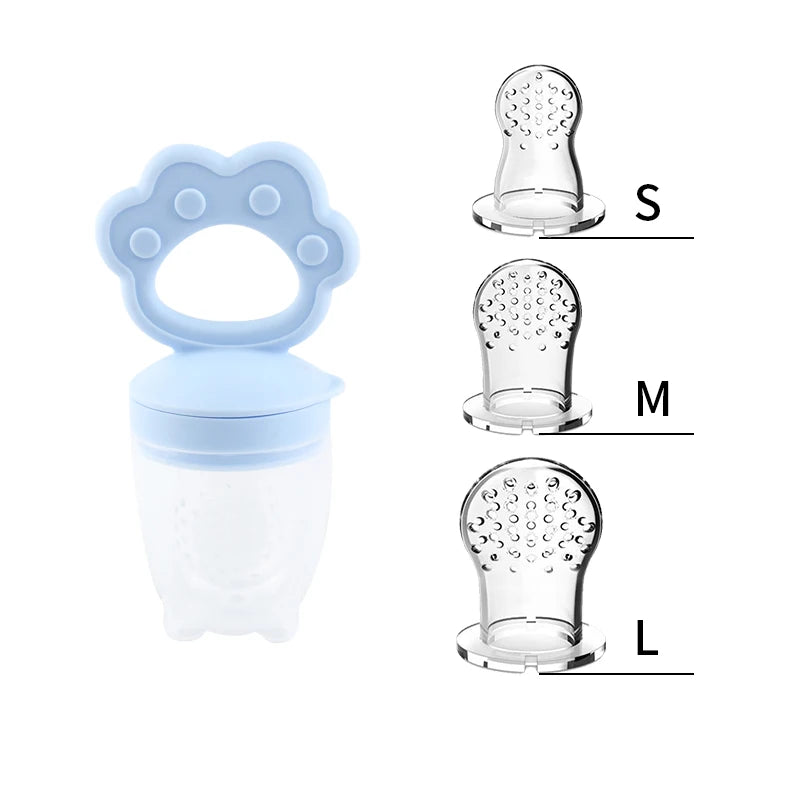 מוצץ סיליקון לפירות לתינוקות