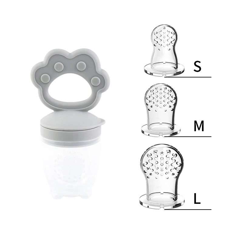 מוצץ סיליקון לפירות לתינוקות