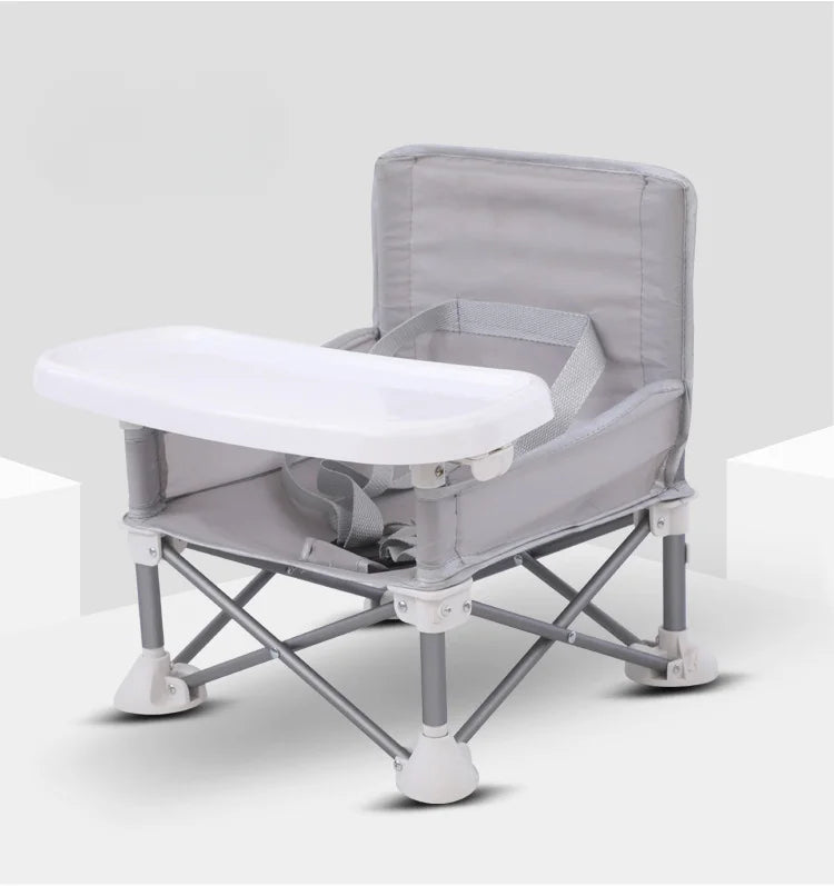 כיסא אוכל לתינוק מתקפל ונייד